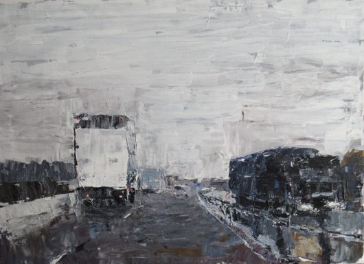 Traffic in Heavy Rain