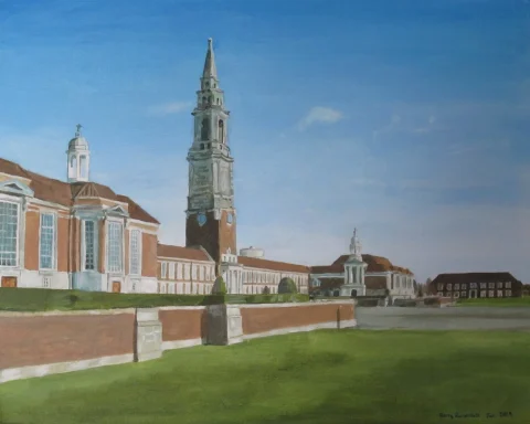 Royal Hospital School from St Vincent House