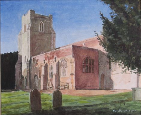 Holbrook Church in Bright Sunshine 2017