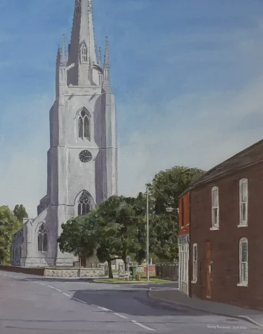 Helpringham High Street, Sunny Day. Sept 2021
