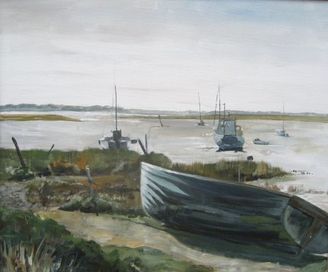 Blue Boat at Holbrook Creek - 2007
