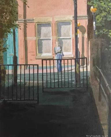 A Girl at the Crossing