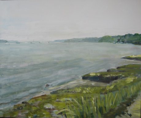 View Down the Orwell from The Strand - April 2011